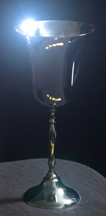 SILVER GOBLET Un-gimmicked