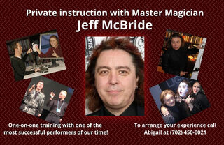 Private Magic Lessons with Jeff McBride!